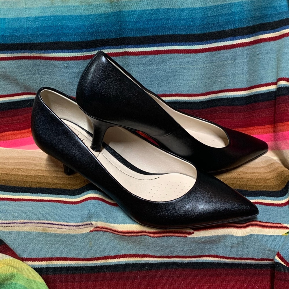 Black Kitten Heels